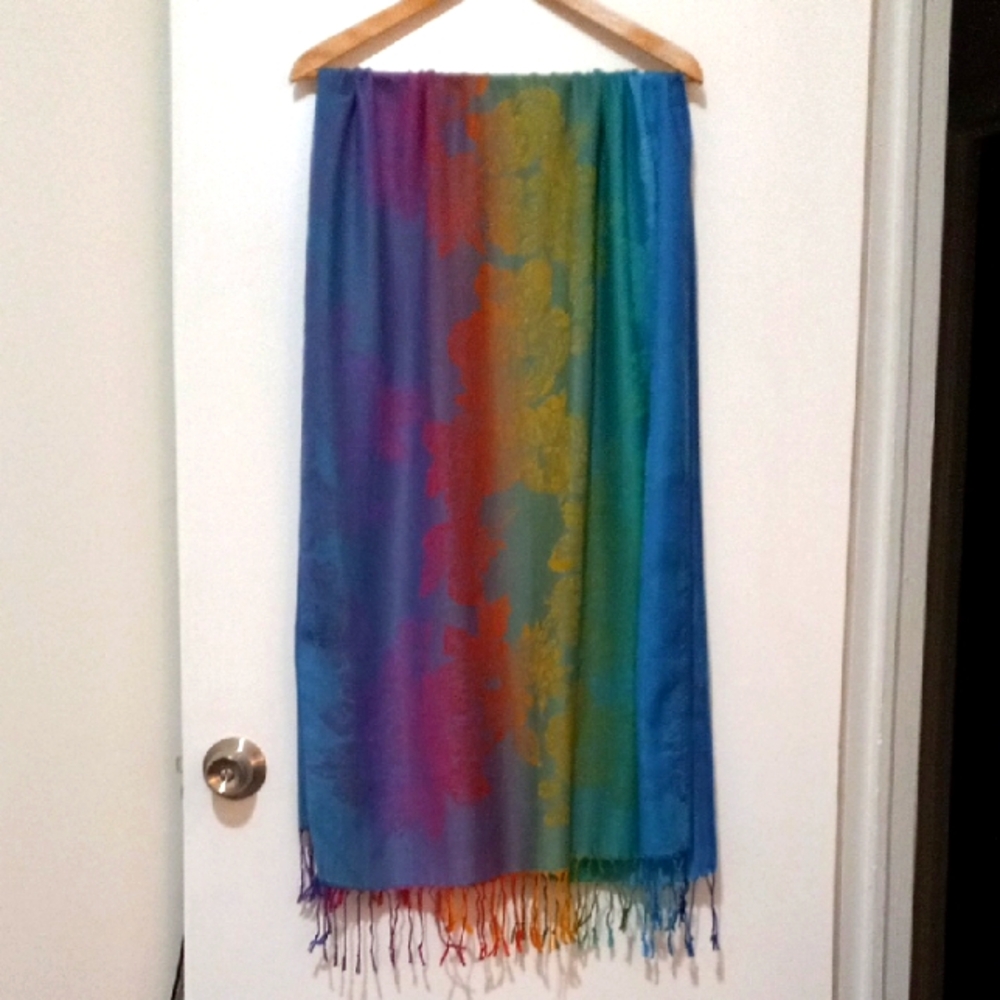 Multi-color Scarf 65"